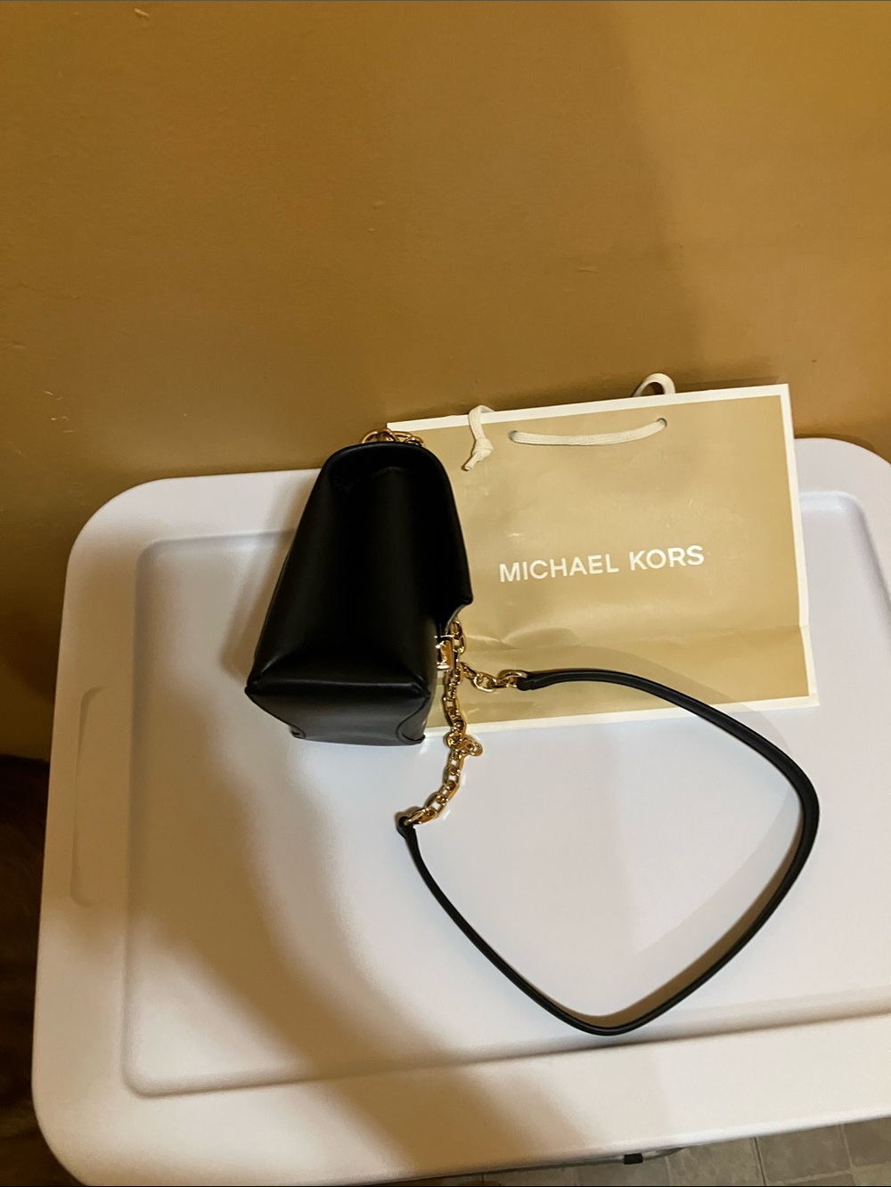 Michael Kors CECE SM Conv Non/Ltr Vegan XBody - Picture 7 of 14